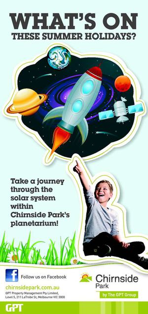 Chirnside Park School Holiday Flyer