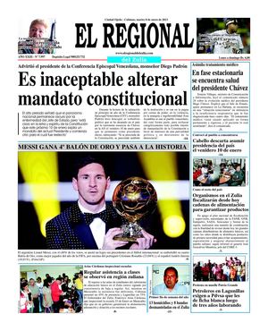 El Regional del Zulia 08-01-2013