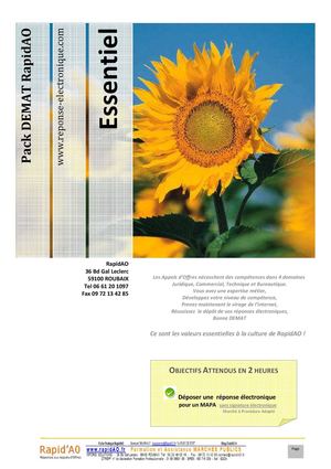  Pack DEMAT Rapid'AO  extrait 5 Fiches