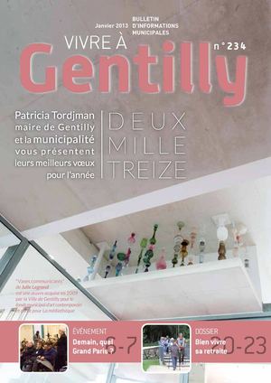 Vivre à Gentilly n°234 - Janvier 2013