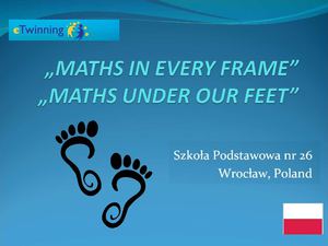 MATHS UNDER OUR FEET