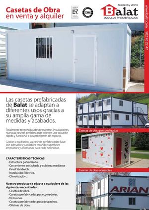 Balat Modulos Prefabricados catalogo