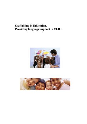 Scaffolding in CLIL