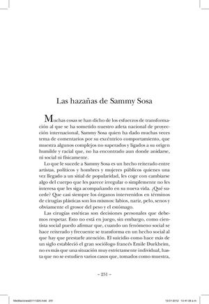 Vol 152. Meditaciones de cultura. Laberintos de la dominicanidad. Carlos Andújar Persinal. parte 2 pag: 251 a 532