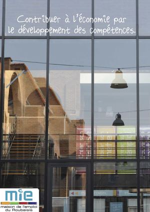 Plaquette de présentation MiE - maison de l'emploi du Roubaisis