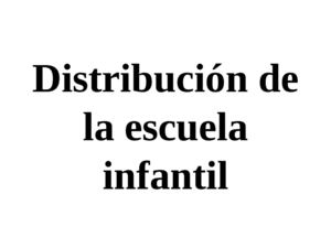 Instalaciones de la Escuela Infantil Botitas