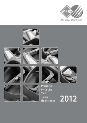 TARIFA DE PRECIOS 2012