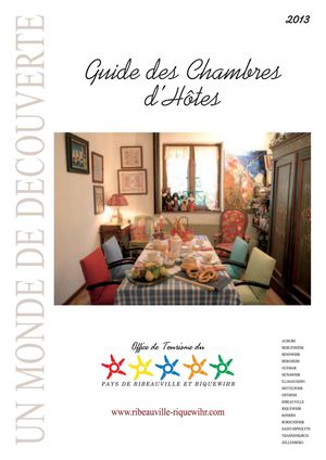 Guide des chambres d'hôtes 2013