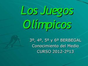 Los Juegos Olímpicos