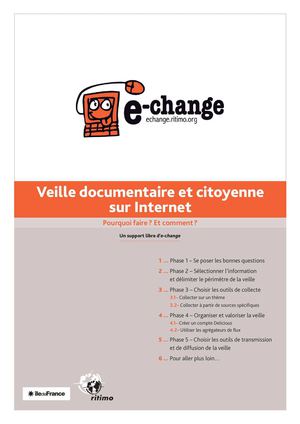 Veille documentaire et citoyenne sur internet 