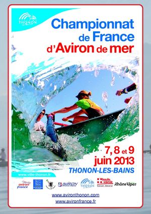 Championnat de France d'Aviron de Mer 2013 - Thonon-les-Bains