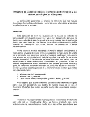 Práctica 7 - Neologismos