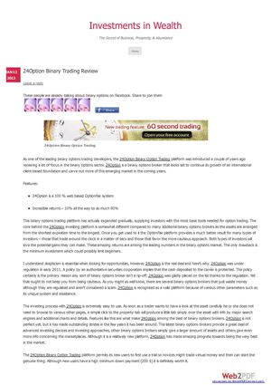 24Option Binary Option Trading Review