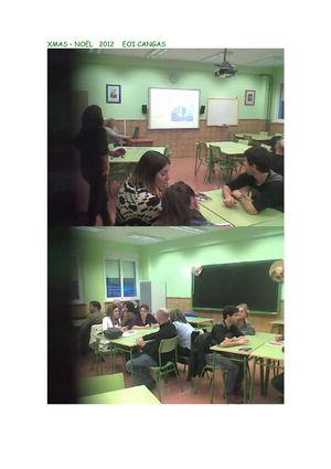 E.O.I Cangas Quizz, Navidades 2012