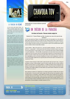 Paracha BO 5773 (Torah-Box)