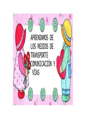 FICHA LOS MEDIOS DE TRANSPORTE