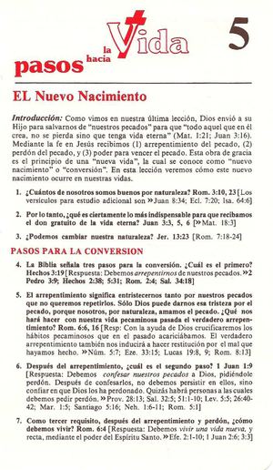 Estudio (5) El nuevo nacimiento