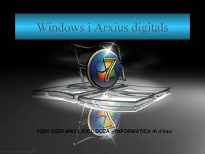 Windows i arxius digitals joel