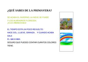 cuento primavera
