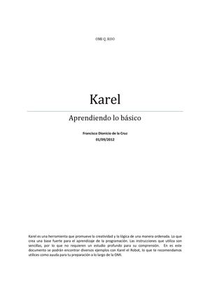 Programando en karel basico