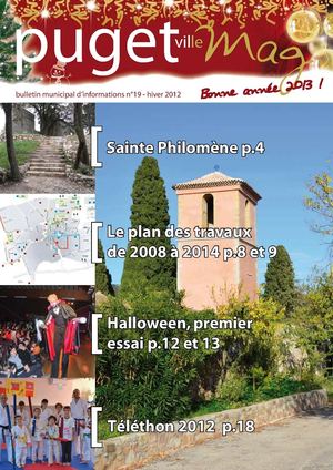 Bulletin municipal n°19 - Puget-Ville