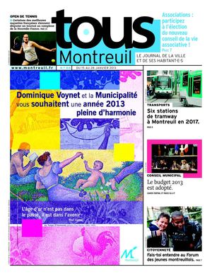 Tous Montreuil n°88 - du 15 au 28 janvier 2013