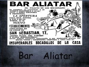 Bar Aliatar Granada