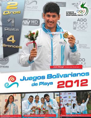 Revista juegos Bolivarianos de Playa 2012 