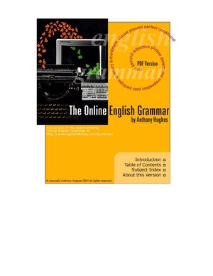Basic English Grammar