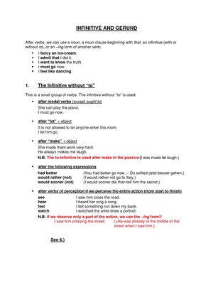 The Gerund in English