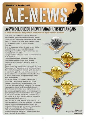 AENEWS N°7 (01/2013)