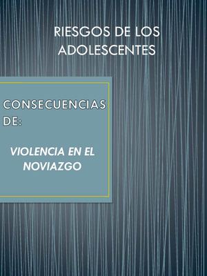 violencia en el noviazgo