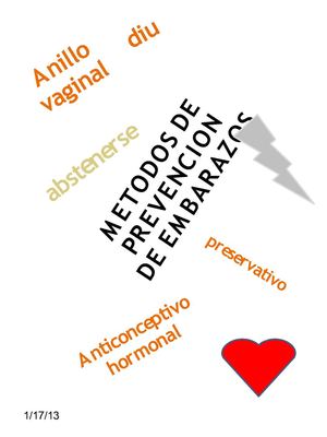 Metodos de prevencion de embarazos