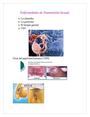 enfermedades de transmicion sexual