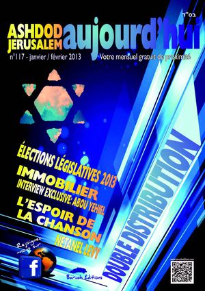 ASHDOD JERUSALEM AUJOURDHUI N°117 JANV FEV 2013