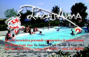 tessera piscina laghi anna