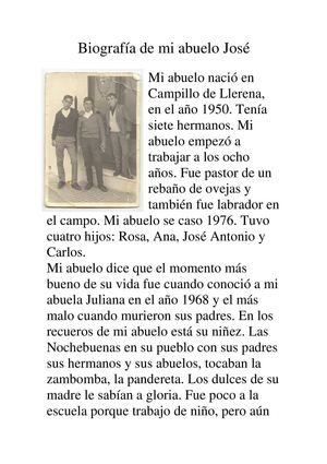 mi abuelo José