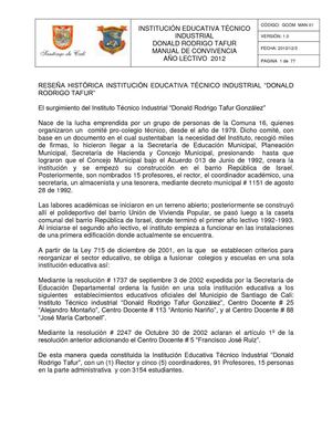 MANUAL DE CONVIVENCIA