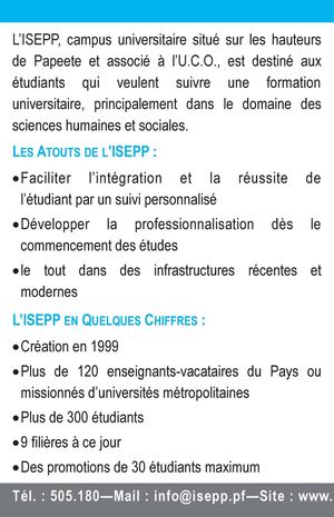 Présentation générale de l'ISEPP (cliquer sur l'image pour agrandir)