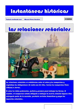 Las Relaciones Señoriales (Manuel Pérez)