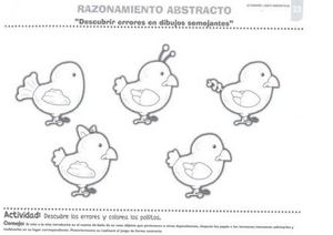 actividad infantil-Razonamiento abstracto