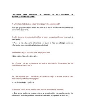 Como evaluar una página web.