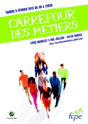 Carrefour des métiers - Lycée Michelet : Guide Visiteurs 2013