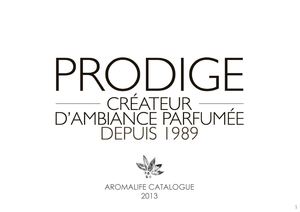 Catalogue parfum de maison Prodige Aromalife 2013