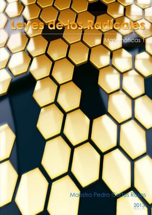 Leyes de los Radicales