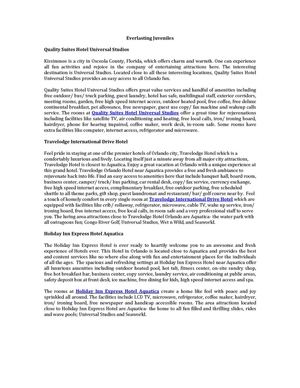 Everlasting Juveniles