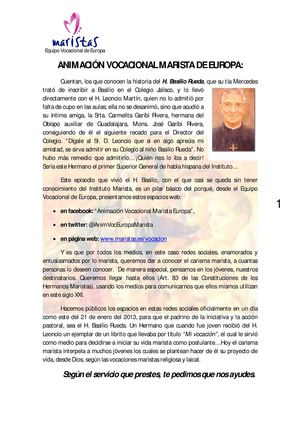 Facebook Animación vocacional