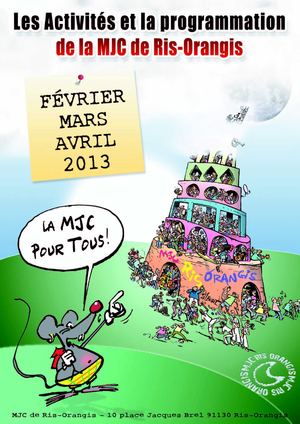 Les Activités et la Programmation de février à avril 2013