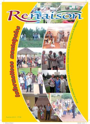 Bulletin municipal  Janvier 2013 - n°38