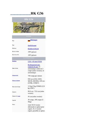HK G36